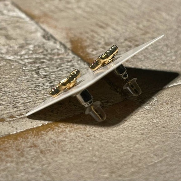 3 for $15 Pink Star Gold Studs Earrings Posts NEW - Picture 3 of 4